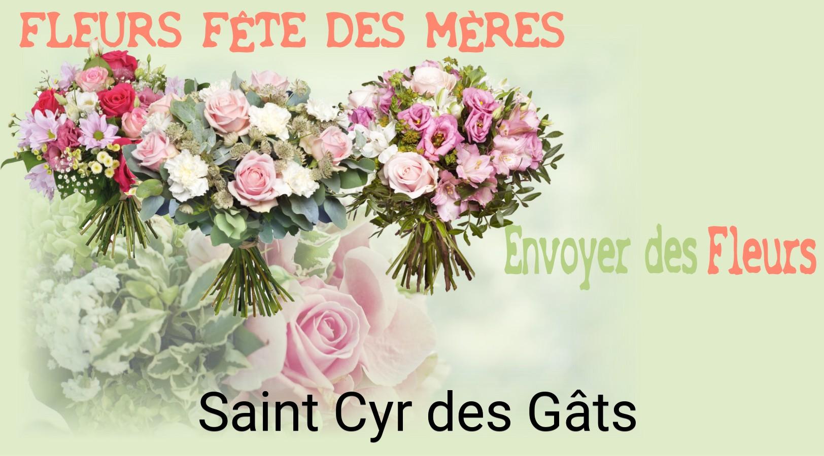 Bouquet de Fête des Mères livré à Saint-Cyr-des-Gâts